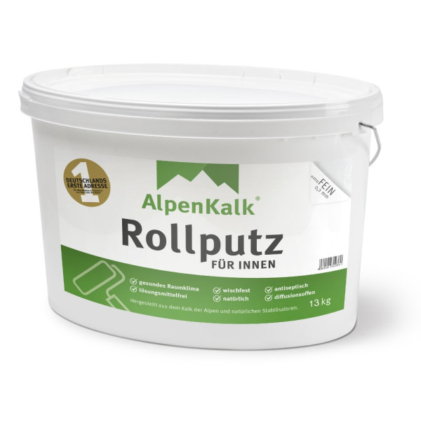 Rollputz extraFEIN (0,3 mm) jetzt 14kg (12+2) / ca. 60 m²