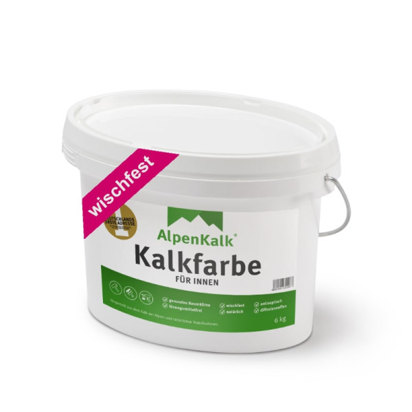 Kalkfarbe INNEN 6 Kg / ca. 30 m²